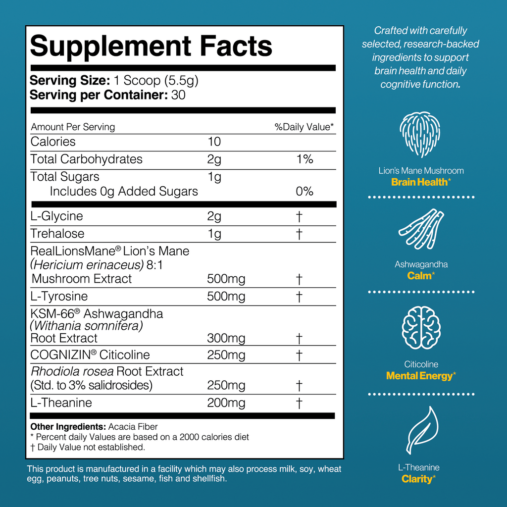 Clario Brain Health Supplement