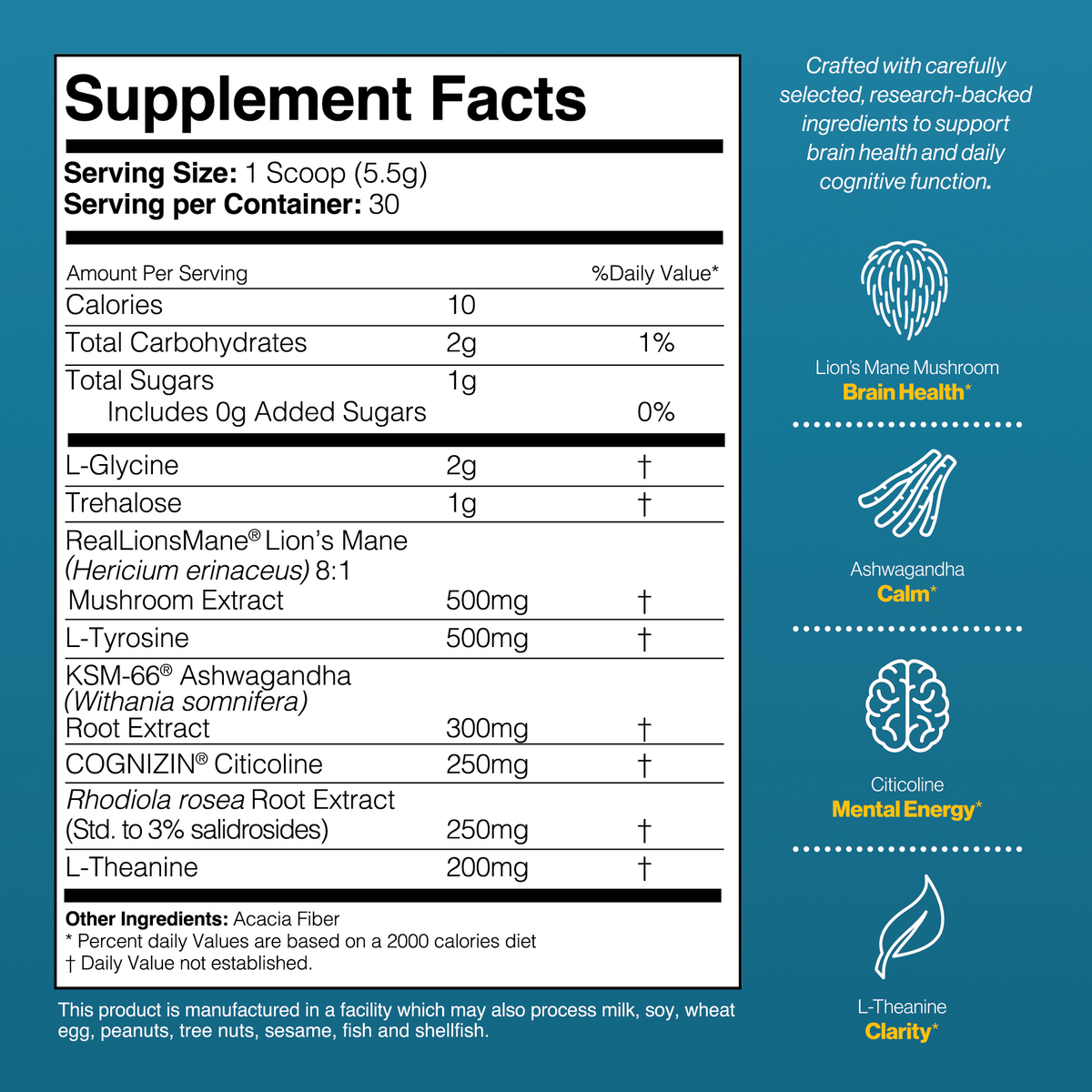 Clario Brain Health Supplement